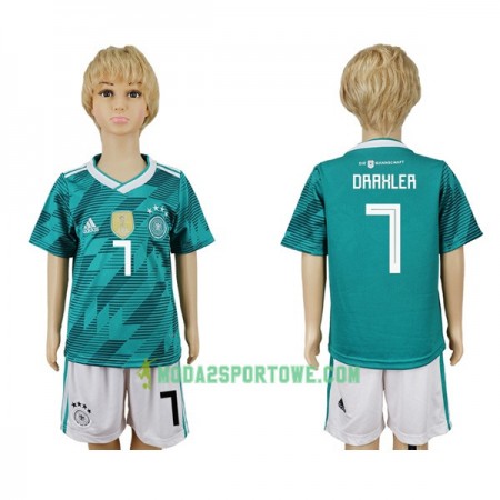 Koszulka Niemcy Draxler 7 Dziecięcy Mistrzostwa Świata 2018 Wyjazdowe Stroje Piłkarskie